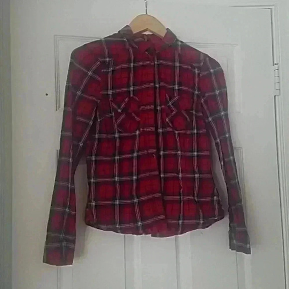 Fitted Flannel Button Down - Picture 1 of 2